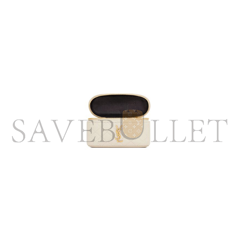 YSL GABY MICRO VANITY BAG IN LAMBSKIN 8192851EL079207 (12*8*4cm)